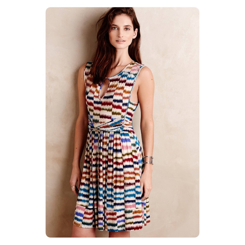 ★ Maeve by Anthropologie Sennebec Dress - Multicolored ★